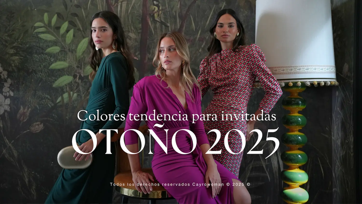 Colores tendencia otoño 2025 para invitadas de boda